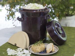 Rezept Sauerkraut im Gärtopf